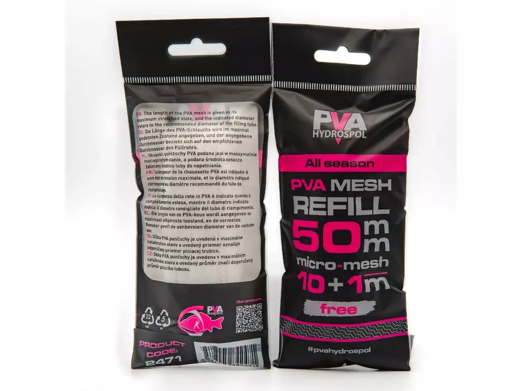 PVA Hydrospol – All season náhradní PVA punčocha 50 mm 10 + 1 m
