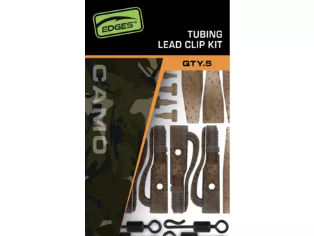 Fox Závěsky Edges Tubing Leadclip Kit 5 ks
