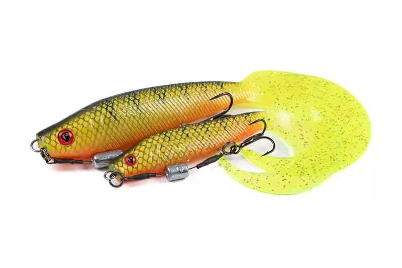 Fox Rage Gumová Nástraha Pro Grub Loaded UV Natural Perch 16cm 35g