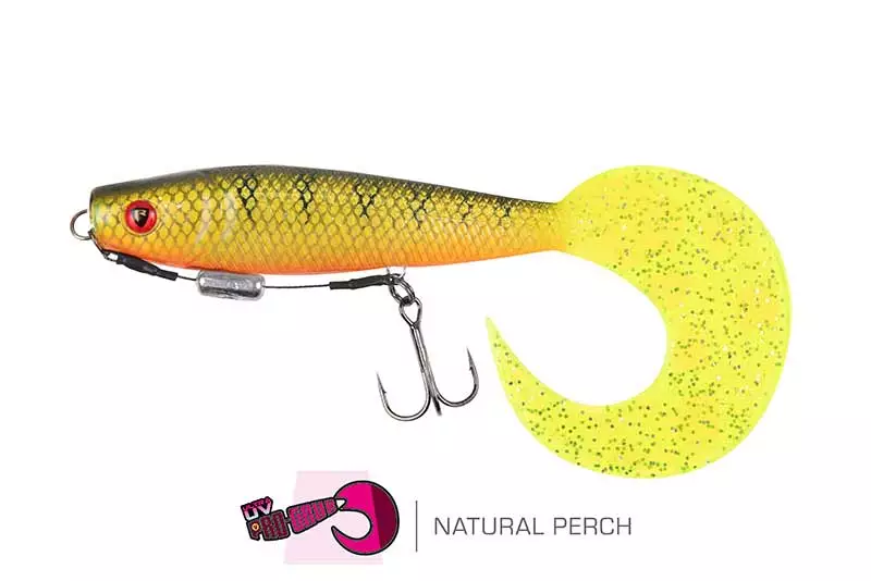 Fox Rage Gumová Nástraha Pro Grub Loaded UV Natural Perch 16cm 35g