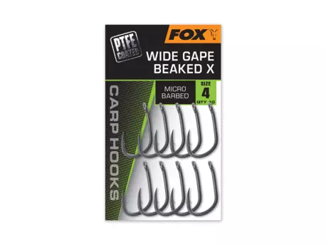 FOX háčky Wide Gape Straight