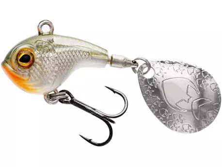 Westin DropBite Spin Tail Jig Clear Olive 3,2cm 12g