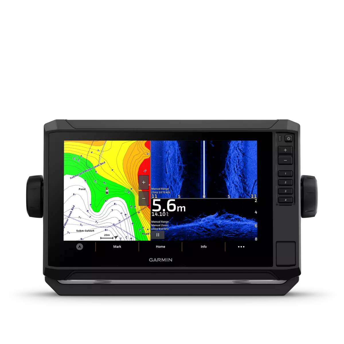 GARMIN Echolot ECHOMAP™ UHD2 Touch 92sv se sonarovou sondou GT56UHD-TM