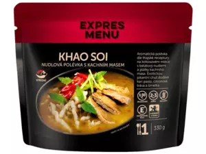 Khao Soi - nudlová polévka s kachním masem 1 porce