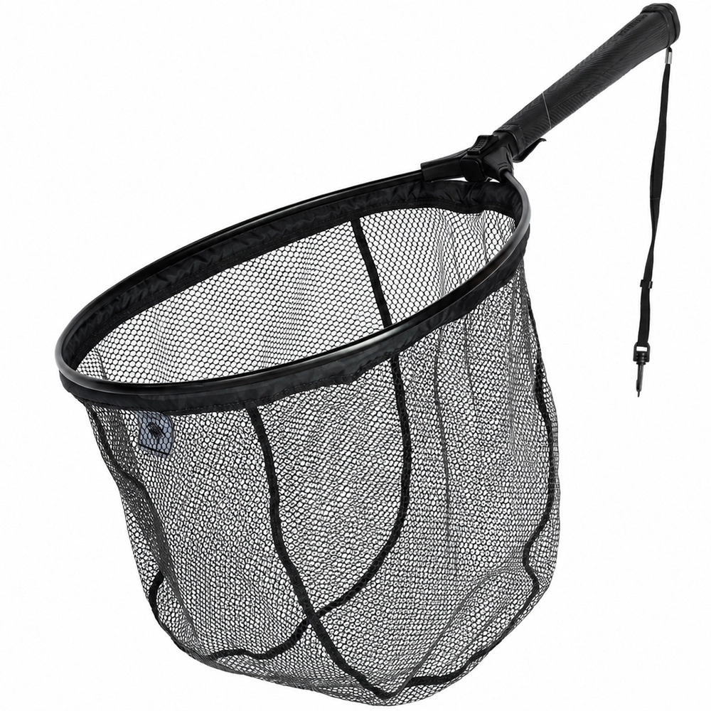 Giants fishing Plovoucí podběrák s pogumovanou síťkou Deluxe Rubber Float M 45x35cm
