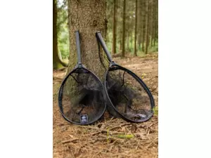Giants fishing Plovoucí podběrák s pogumovanou síťkou Deluxe Rubber Float M 45x35cm