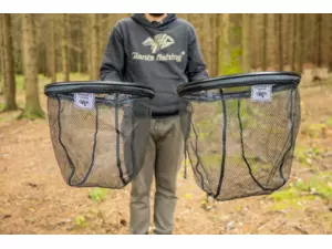 Giants fishing Plovoucí podběrák s pogumovanou síťkou Deluxe Rubber Float L 50x40cm