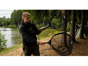 Giants fishing Plovoucí podběrák s pogumovanou síťkou Deluxe Rubber Float L 50x40cm