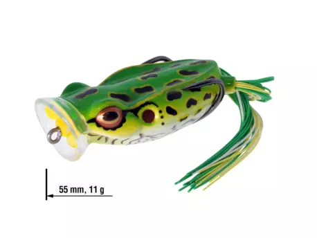 River2Sea Gumová žába Spittin’ Wa 55 Leopard 5,5cm 11g