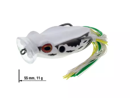 River2Sea Gumová žába Spittin’ Wa 55 Dirty White 5,5cm 11g