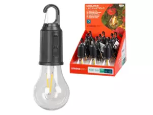 Strend Pro XL31802 nabíjecí kempovací svítilna-žárovka 4,2W LED COB
