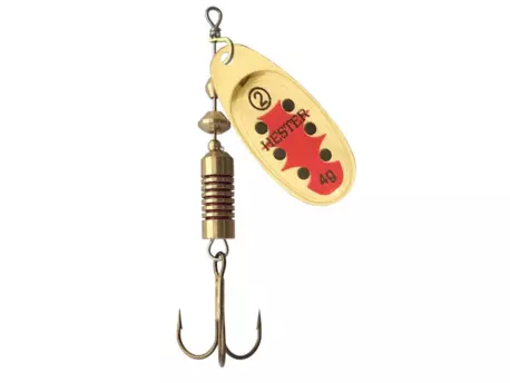 Hester Fishing Rotační třpytka Brouk zlato