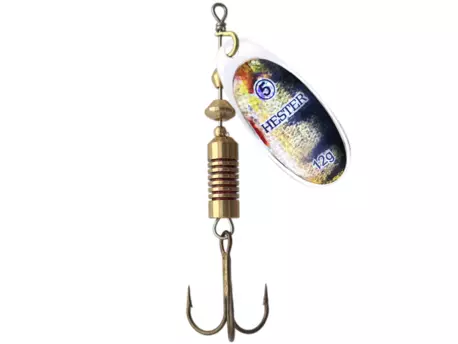 Hester Fishing Rotační třpytka Okoun