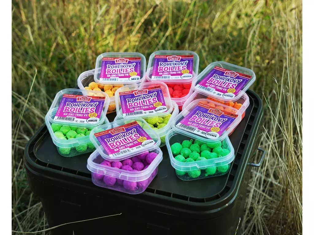 CHYTIL Rohlíkový boilies na EKO trnu FLUO 14 mm 35 g