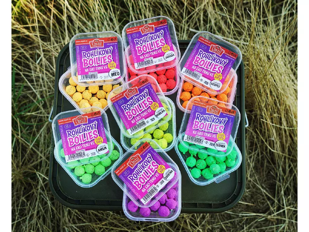 CHYTIL Rohlíkový boilies na EKO trnu FLUO 14 mm 35 g