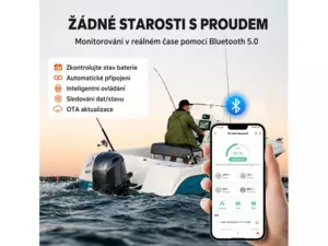 LiTime LiFePO4 12V 165Ah SMART Startovací baterie BLUETOOTH