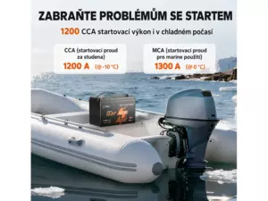 LiTime LiFePO4 12V 165Ah SMART Startovací baterie BLUETOOTH