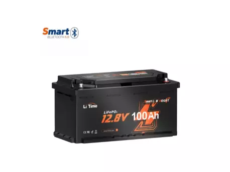 LiTime LiFePO4 baterie 12v 100Ah H190 BLUETOOTH
