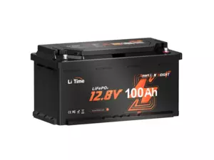 LiTime LiFePO4 baterie 12v 100Ah H190 BLUETOOTH