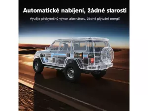 LiTime LiFePO4 Baterie 12V 100Ah Ultra Slim BLUETOOTH SAMOOHŘEV