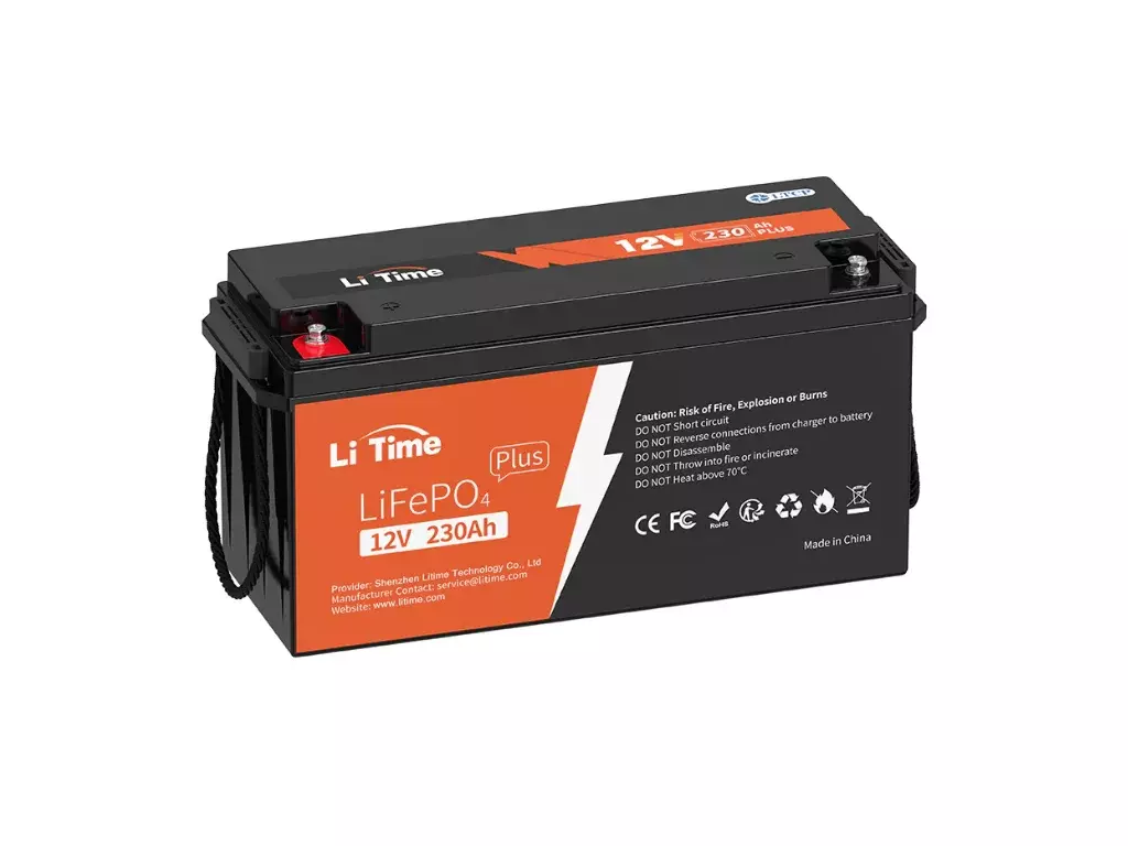 LiTime LiFePO4 baterie 12v 230Ah PLUS