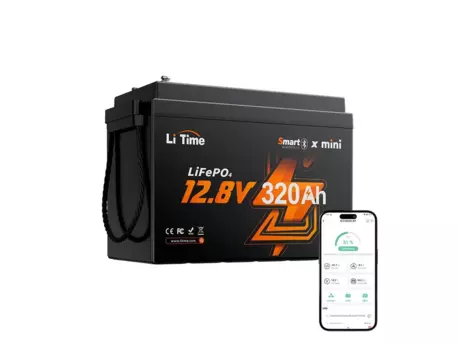 LiTime LiFePO4 baterie 12V 320Ah W190 BLUETOOTH