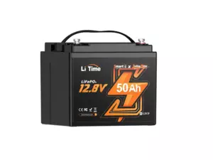 LiTime LiFePO4 baterie 12v 50Ah BLUETOOTH