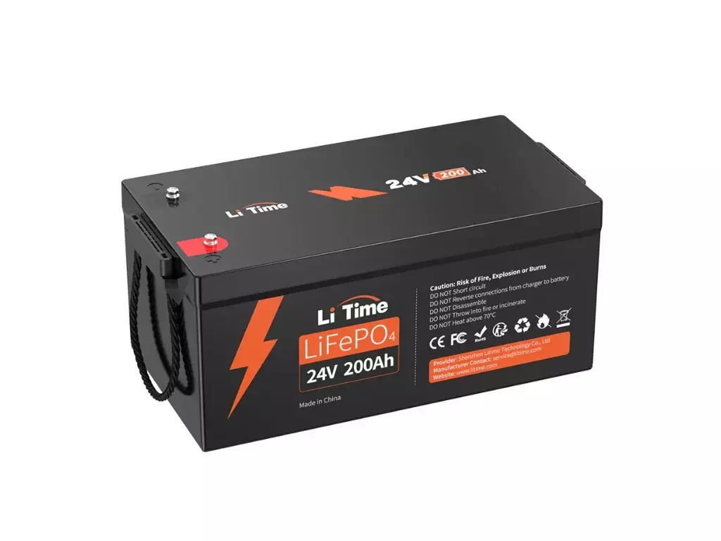 LiTime LiFePO4 baterie 24V 200Ah