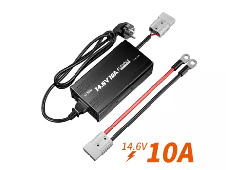 LiTime 14,6V 10A nabíječka pro LiFePO4 baterie