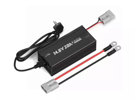 LiTime 14,6V 20A nabíječka pro LiFePO4 baterie