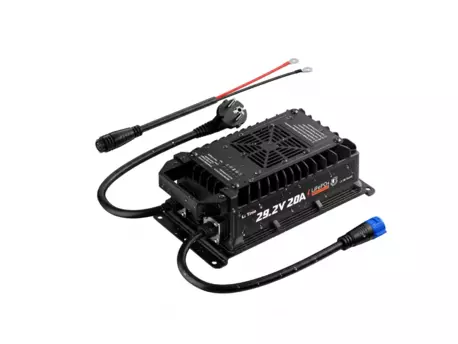 LiTime LiFePO4 nabíječka 24V20A Vodotěsná