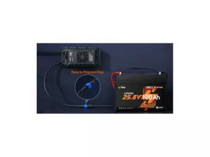 LiTime LiFePO4 nabíječka 24V20A Vodotěsná