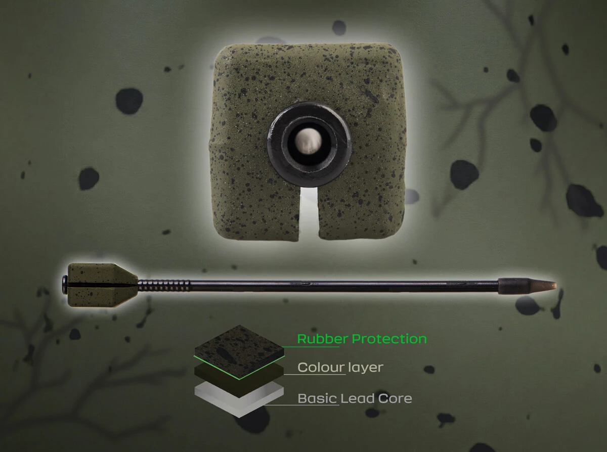 ZFISH Zátěž Cube Lead In-Line