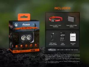 FENIX Nabíjecí čelovka HL18R-T V2.0