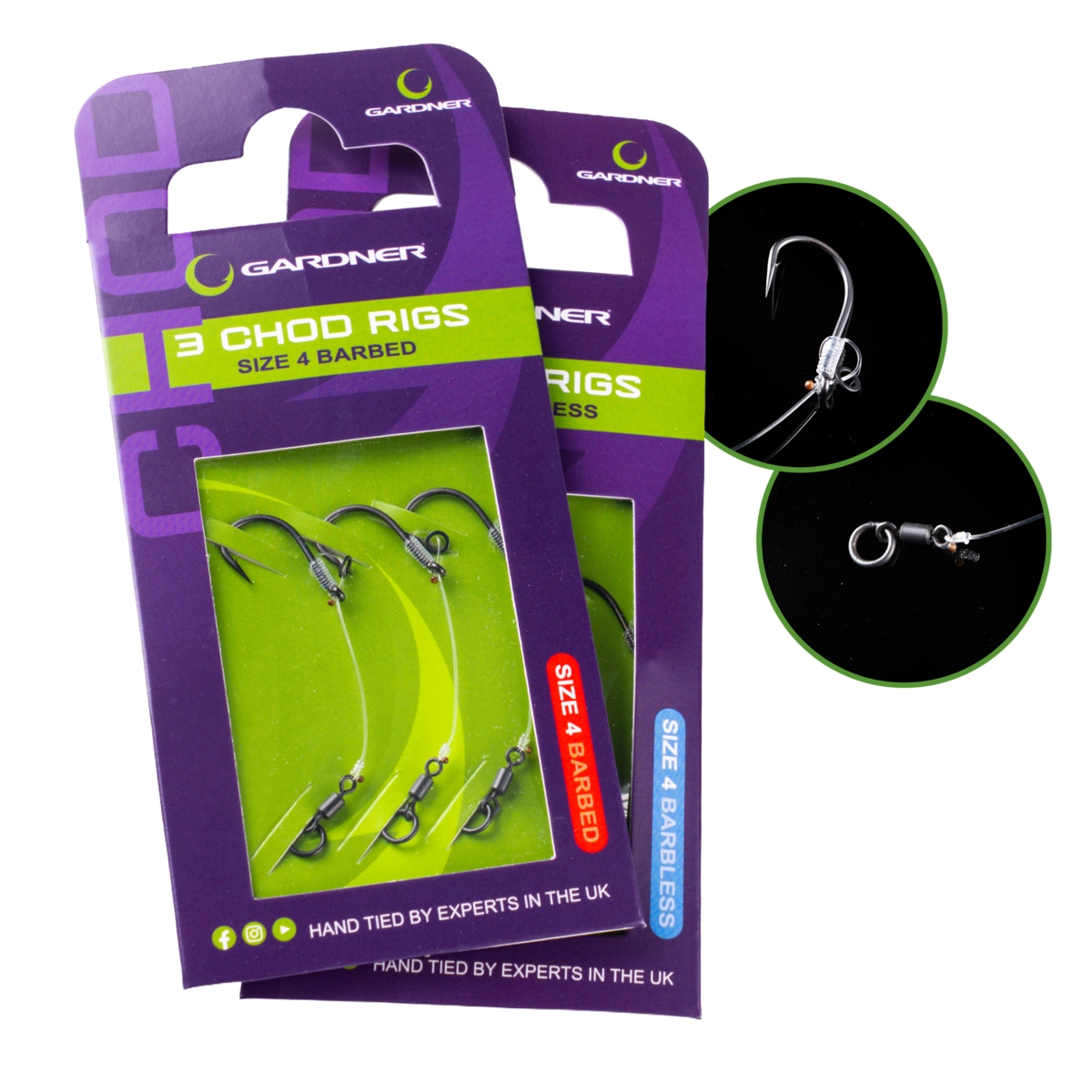 Gardner kompletní návazec Chod Rig Triple Pack X3
