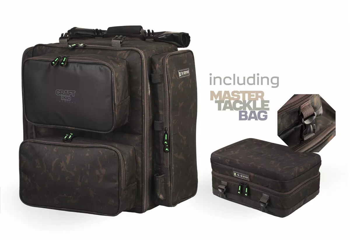 ZFISH Batoh CraftPro Rucksack Z-CORE 3in1
