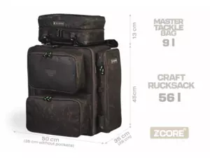 ZFISH Batoh CraftPro Rucksack Z-CORE 3in1