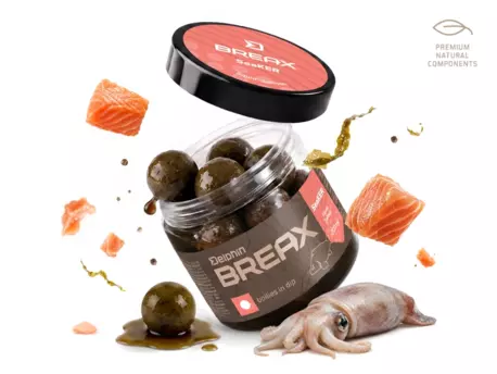 Boilies v dipu Delphin BreaX/SeaKER