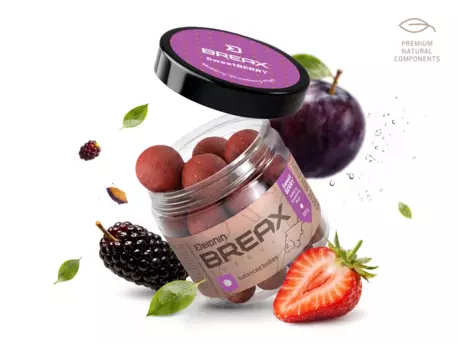 Vyvážené boilies Delphin BreaX/SweetBERRY