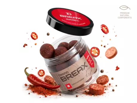 Vyvážené boilies Delphin BreaX/HotHELL