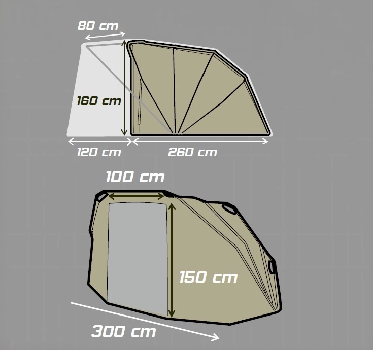 STARBAITS Bivi Challenger + zimní přehoz