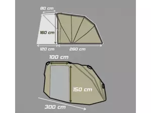 STARBAITS Bivi Challenger + zimní přehoz