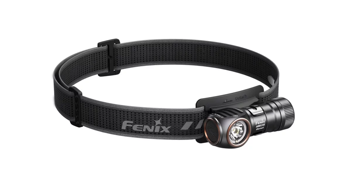 FENIX Nabíjecí čelovka HM53R Garnet