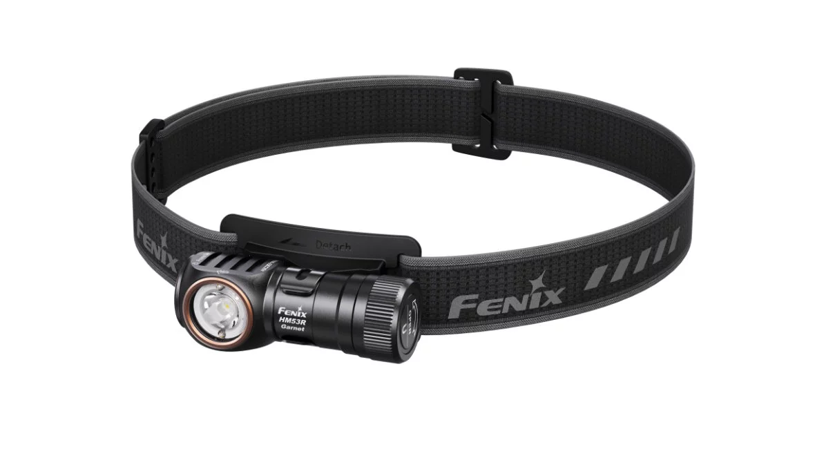 FENIX Nabíjecí čelovka HM53R Garnet