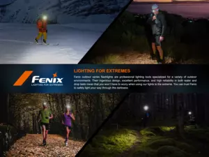 FENIX Nabíjecí čelovka HM53R Garnet
