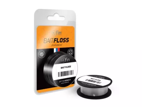 DELPHIN FIN HOOK LINE BAIT FLOSS 20m/biela VÝPRODEJ