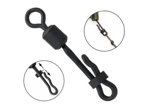 Giants fishing Rychlovýměnný obratlík s klipem Clam Lock Quick Change Swivel vel.8/30kg