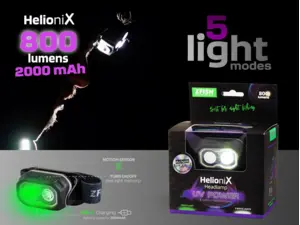 ZFISH Čelovka Helionix UV