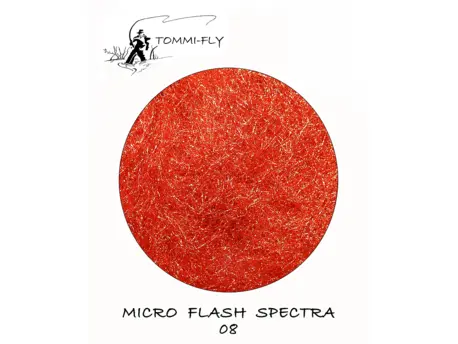 TOMMI FLY MICROFLASH SPECTRA DUBBING - červený