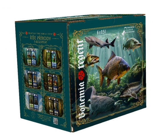 REGENT VODNÍ ŘÍŠE s kaprem č.1- 6X0,5L